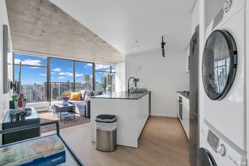 Skyview, 40Th Floor! 2Br Condo In Downtown Vancouver Kültér fotó